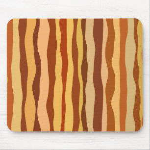 Tapis De Souris Or Brun Sienne Crépuscule du Désert
