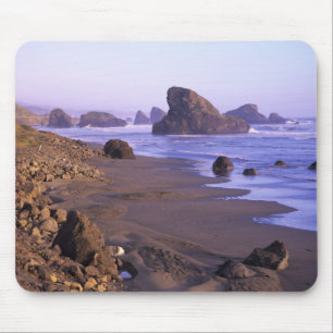 Tapis De Souris OR, côte de l'Oregon, Myers Creek, formations roch