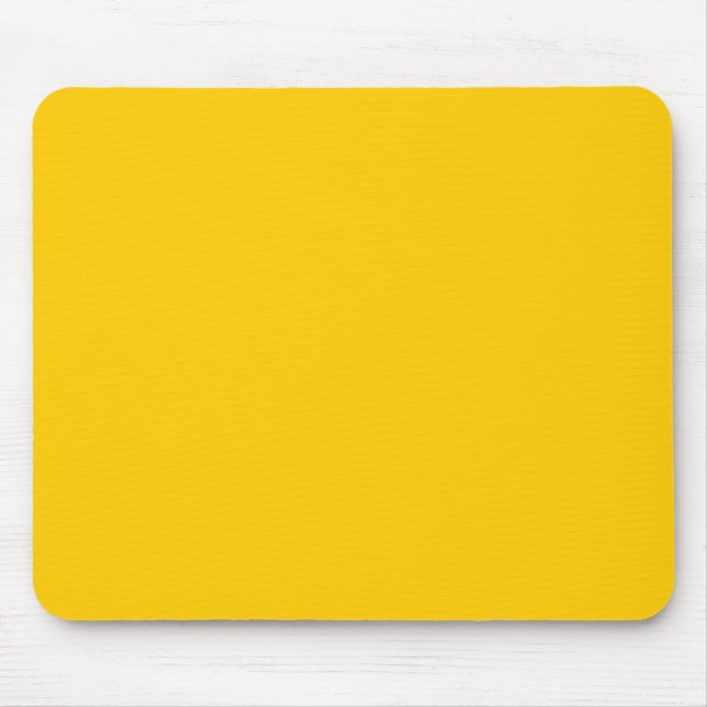 Tapis De Souris Or FFCC00 (Devant)