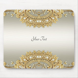 Tapis De Souris Or Ornate Mousepad