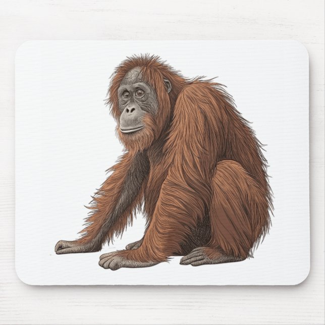 Tapis De Souris Orang-outan (Devant)