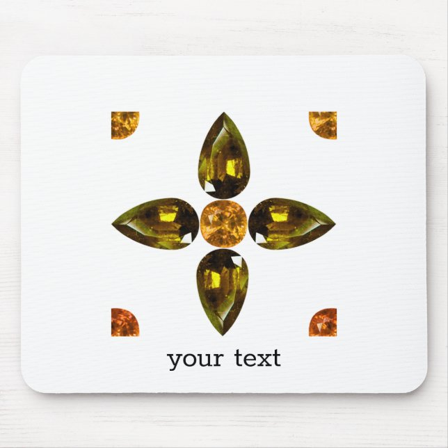 Tapis De Souris Orange (Devant)