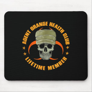 Tapis De Souris Orange Agent Health Club Membre à vie Vietnam V