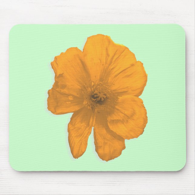 Tapis De Souris Orange Aid/ PopArt Flower (Devant)