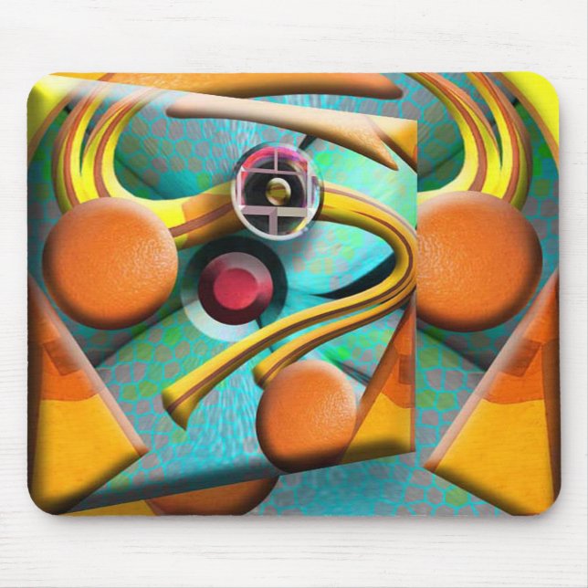 Tapis De Souris Orange aussi (Devant)