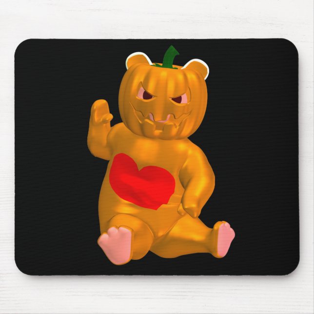 Tapis De Souris Orange Bear (Devant)