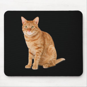 Tapis De Souris Orange Chat Tab Funny Chat Parodie Amoureux des ch