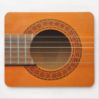 Tapis De Souris Orange classique de guitare bronzage