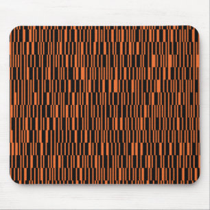 Tapis De Souris Orange, cool, tendance, art graphique géométrique