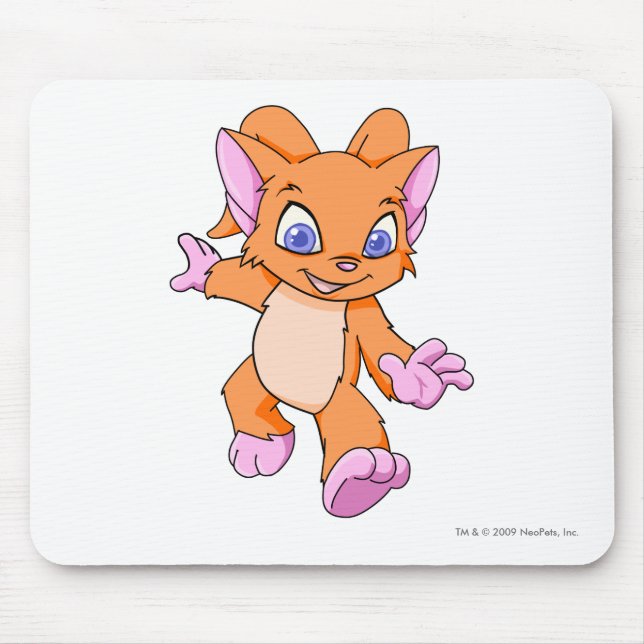 Tapis De Souris Orange d'Acara (Devant)