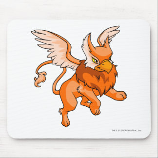 Tapis De Souris Orange d'aire
