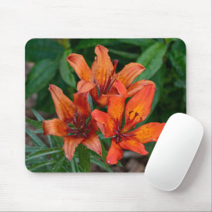 Tapis De Souris Orange Daylily Photography, Beauté canadienne