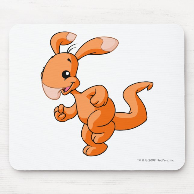 Tapis De Souris Orange de Blumaroo (Devant)