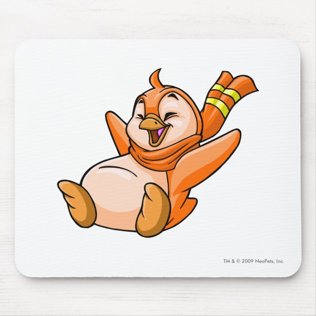Tapis De Souris Orange de Bruce (Devant)