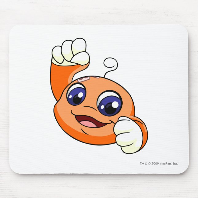 Tapis De Souris Orange de Kiko (Devant)