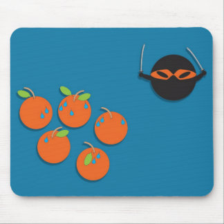 Tapis De Souris Orange de Ninja