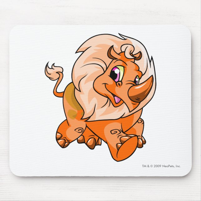 Tapis De Souris Orange de Tonu (Devant)