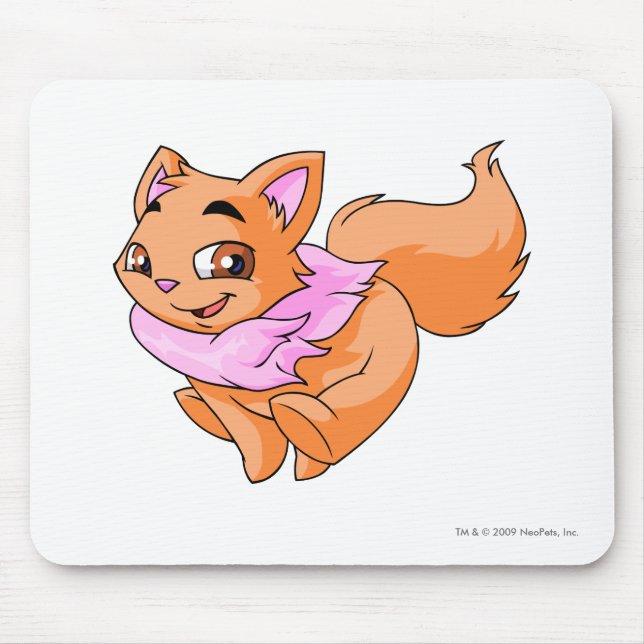 Tapis De Souris Orange de Wocky (Devant)