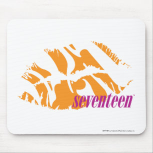 Tapis De Souris Orange de zèbre