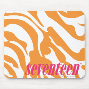 Tapis De Souris Orange de zèbre