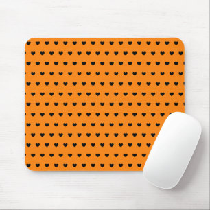 Tapis De Souris Orange Et Noir