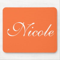 Orange Mousepad, nom de la famille