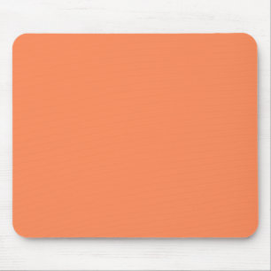 Tapis De Souris Orange solide de nectarine