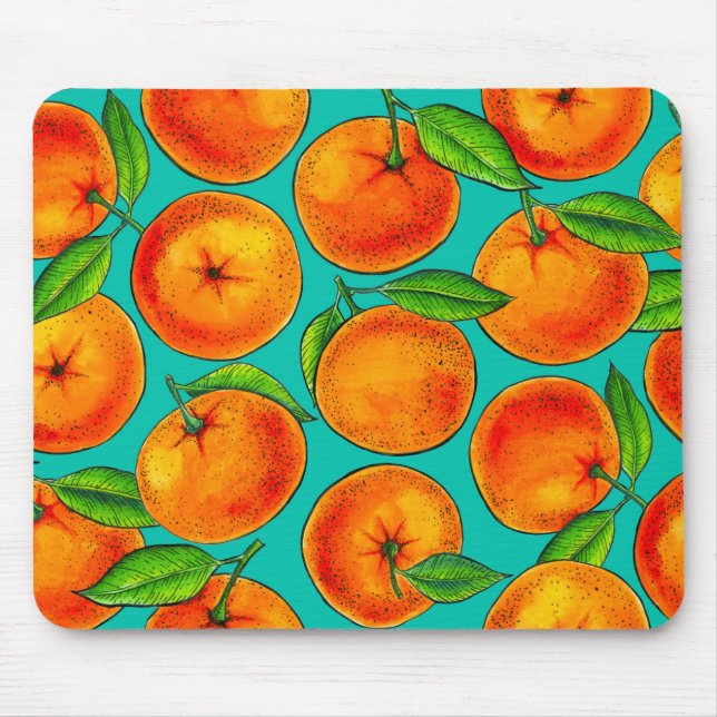 Tapis De Souris Oranges (Devant)