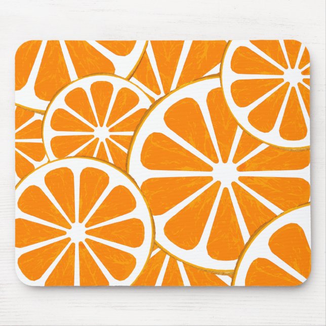 Tapis De Souris oranges (Devant)