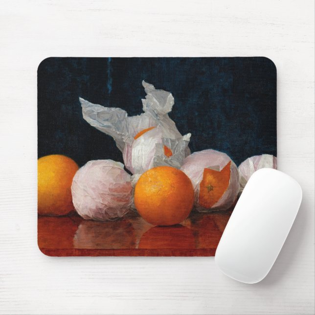Tapis De Souris Oranges enrobées par William Joseph Mccloskey (Avec souris)