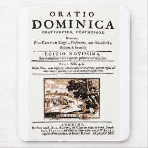 Tapis De Souris Oratio Dominique