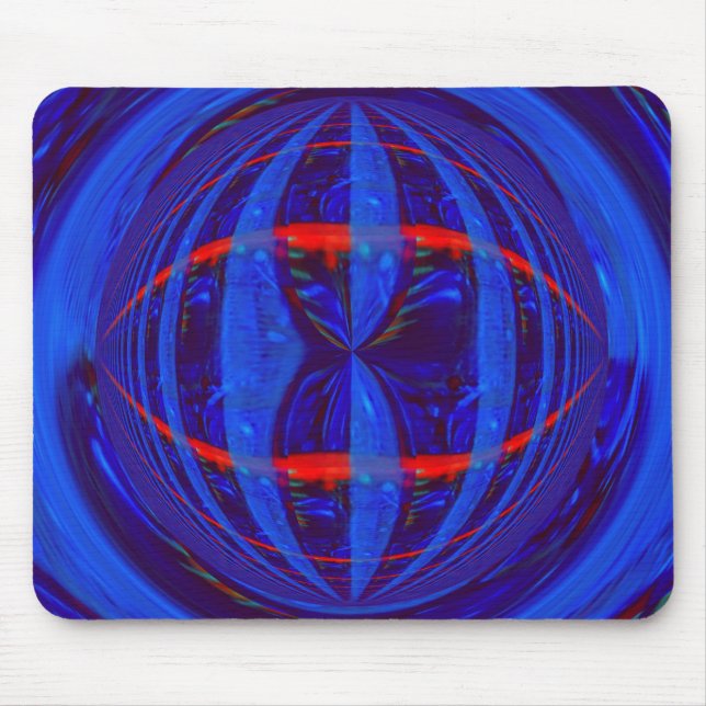 Tapis De Souris Orb Dark Blue mousepad (horizontal) (Devant)