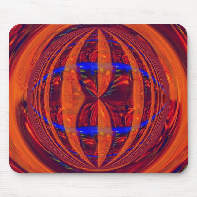 Tapis De Souris Orb Mousepad rouge (horizontal) (Devant)