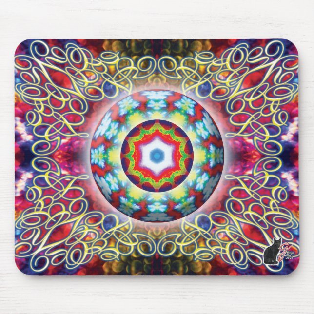 Tapis de souris Orbz Kaleid (Devant)