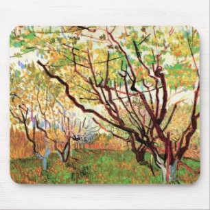 Tapis De Souris Orchard à Blossom par Vincent van Gogh
