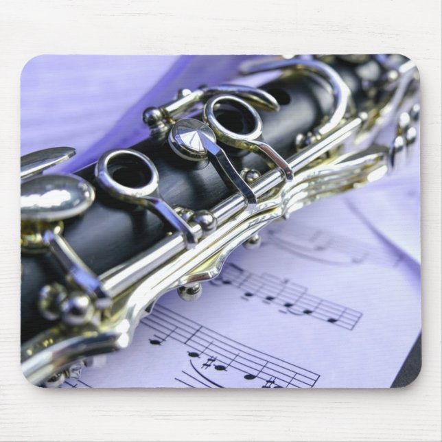 Tapis De Souris Orchestre de musique Clarinet Sheet (Devant)