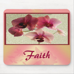 Tapis De Souris Orchidées roses Mousepad (changer de nom)
