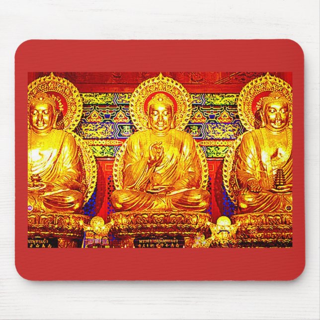 TAPIS DE SOURIS ORDINATEUR DE PROTECTION DE BOUDDHA TECH (Devant)