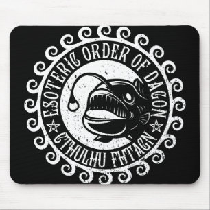 Tapis De Souris Ordre ésotérique de Dagon Innsmouth Lovecraft