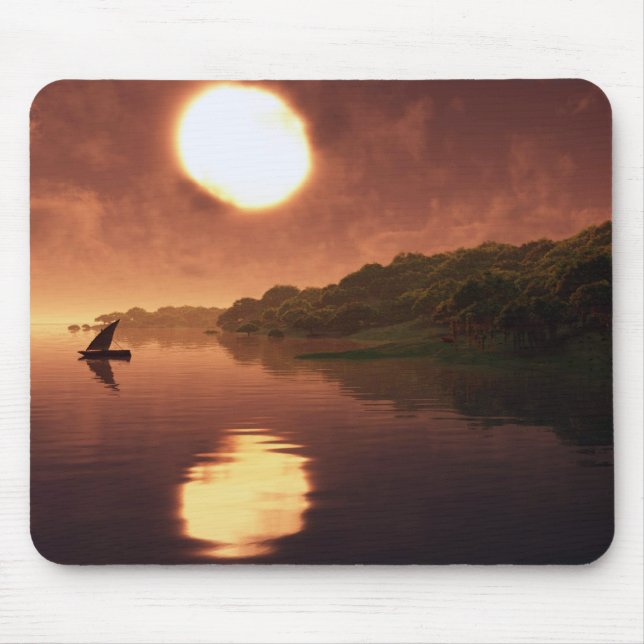 Tapis De Souris Ordure dans l'eau (Devant)