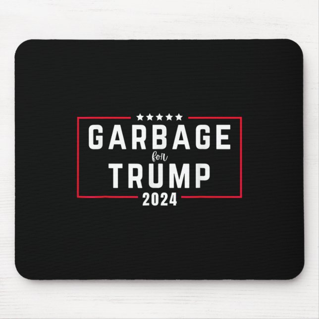 Tapis De Souris _ordures pour Trump 2024 (Devant)