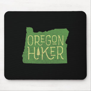 Tapis De Souris Oregon Hiker Outdoors Clic Retro Randonnée Adventu