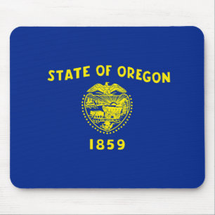 Tapis De Souris Oregon State Flag Design