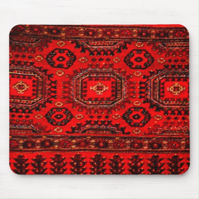 Tapis De Souris oriental rug look mouse pad (Devant)
