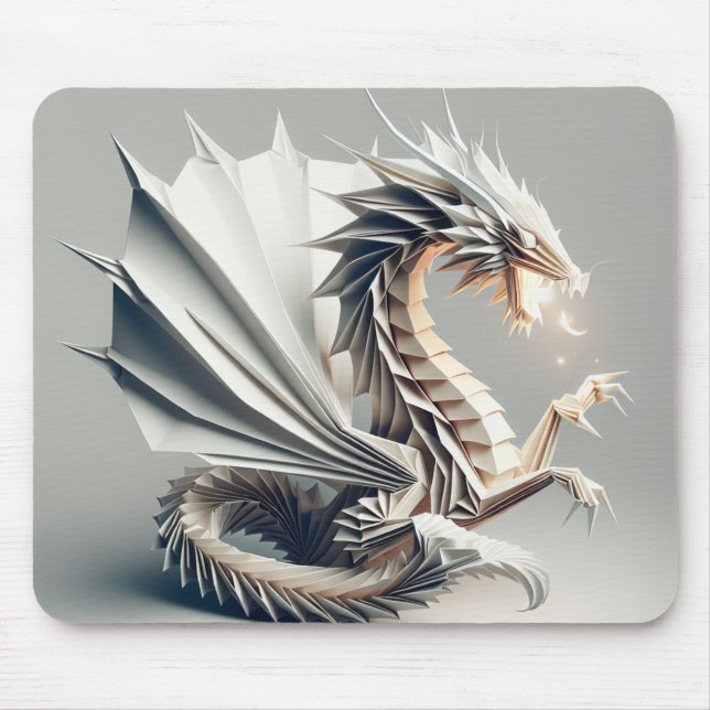 Tapis De Souris Origami Dragon (Devant)