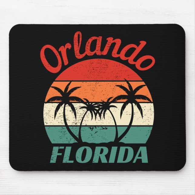 Tapis De Souris Orlando Floride (Devant)