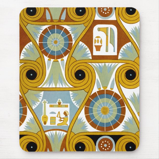 Tapis De Souris Ornat égyptien #1 sur Emporio Moffa (Devant)