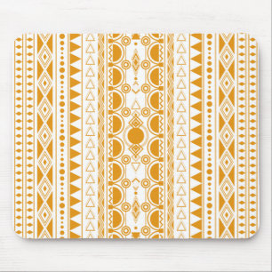 Tapis De Souris Ornement Bohème 30122020 Orange