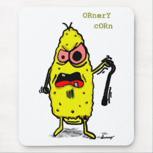 Tapis De Souris Ornery Corn Mousepad
