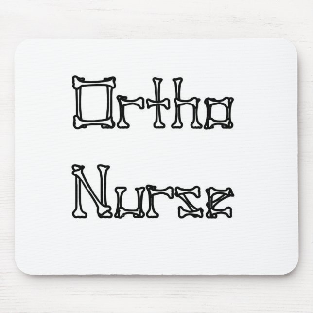 Tapis De Souris Ortho Nurse (Devant)